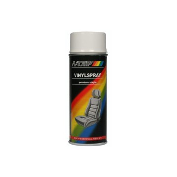 Боя за кожа и винил спрей -MOTIP- бяла, 400ml
