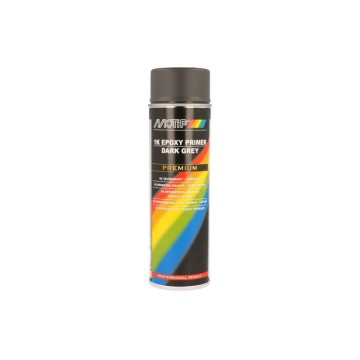 Грунд спрей -MOTIP- епоксиден, сив, висококачествен, 500ml