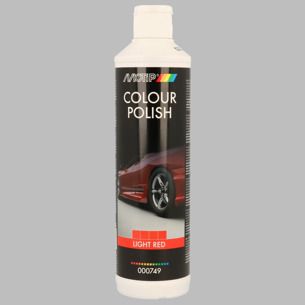 Вакса спрей -MOTIP- ярко червена, 500ml