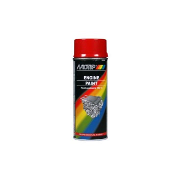Боя за двигател спрей -MOTIP- червена, 400ml