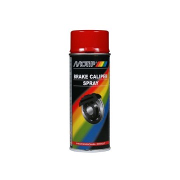 Боя за спирачни апарати спрей -MOTIP- червена, 400ml