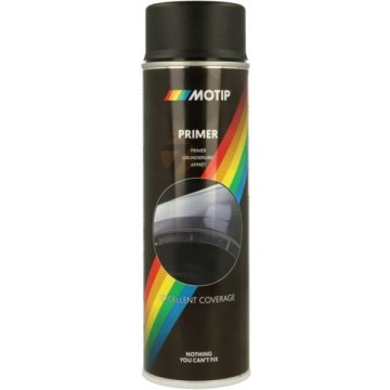Грунд спрей -MOTIP- акрилен, черен, 500ml