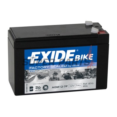Акумулатор -EXIDE- AGM12-7F, 7Ah 12V