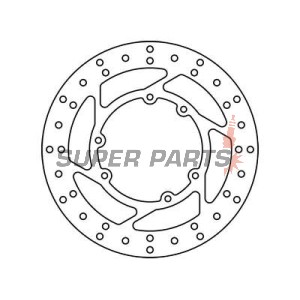 Спирачен диск -TRW- MST301, 240mm, Honda CR125R / CR250R / CR500R (1979-2012), CRF250R-X / CRF450R-X (2002-2018)