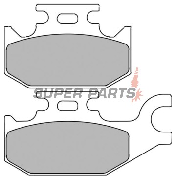 Накладки -FERODO- FDB2148SG, Benelli Caffenero 250, Suzuki UH Burgman 125 / 200, UX Sixteen 125 / 150 2006-2015