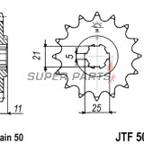 Преден пиньон -JT- JTF508,14, 14 зъба, Cagiva Ala Rossa 350 1983-1984, Kawasaki H2A 750 1973, H2B 750 1974, H2C 750 1975, KH 400 1976-1978, KH 500 1974