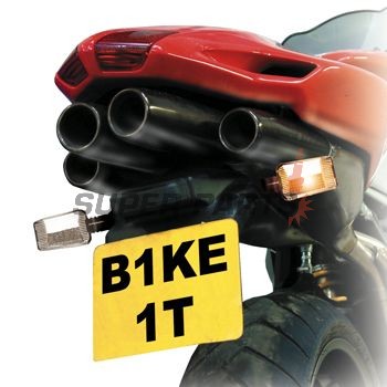 Комплект мигачи -BIKE IT- INDMLBLKT - универсални