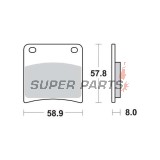 Накладки -TRW- MCB591, Kawasaki Z1300/ZG1300 DFI, Z500B, Suzuki GSX600F/750F/1100F Katana, GSX1100G, VX800 (1979-1997)