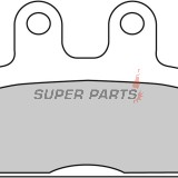 Накладки -FERODO- FDB2060P, Aprilia Scarabeo 500 2003-2004, Honda Rebel 125 / Bali 50 / 100 1995-2000