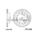 Заден пиньон -JT- JTR1486,41, 41 зъба, стоманен, Honda TRX 200 1990-1997, Kawasaki EL 250 1988-1999, 2001-2003, EL 252 2000, EX 250 1986-1987, GPX 400 1987-1988, Yamaha FZ1 1000 2010-2015