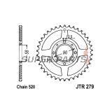 Заден пиньон -JT- JTR279,39, 39 зъба, стоманен, Honda CB 200 1974-1979, CB 250 1991-2008, CD 250 1988-1994, CMX 250 1996-1999, MTX 125 1987-1989