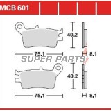 Накладки -TRW- MCB601, Honda CRM250R (1989-1990)