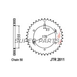 Заден пиньон -JT- JTR2011,43, 43 зъба, стоманен, Triumph Daytona 955 1997, 1999-2001, 2003-2006, Speed Triple 1050 2005-2017, 2019, Speed Triple 900 1997-1998, Speed Triple 955 1999-2004, Sprint 1050 2005-2015, Sprint 955 1999-2004