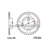 Заден пиньон -JT- JTR833,41, 41 зъба, стоманен, Yamaha DT 50 1998-2000, DT 80 1983-1984, TT-R 125 2000-2001