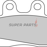 Накладки -FERODO- FDB706P, Aprilia Classic/Pegaso/RX/Red Rose/Tuareg 125 Beta RR50 Bultaco Lobito 50/75 Derbi GPR50 Gilera Runner 125/180 Husqvarna WXE125 Peugeot XR6 50 Rieju MRX/RR/RS-1/SMX Sachs Roadster 125V2 Simson 125SM