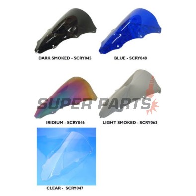 Слюда -BIKE IT- синя, Yamaha YZF-R1 1000 2004-2006