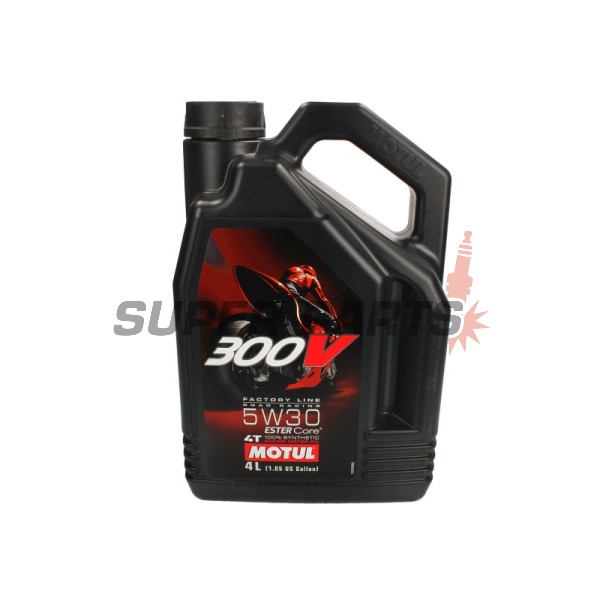 Двигателно масло -MOTUL- 5W30, пълна синтетика + естер, 4L