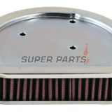 Въздушен филтър -K&N- HD-1499, Harley-Davidson Touring/Road King/Electra Glide/Street Glide/Road Glide, Softail Heritage/Fat Boy/Deluxe/Springer/Rocker/Breakout, Dyna Super Glide/Low Rider/Wide Glide/Street Bob/Fat Bob 1340/1432/1450/1584/1690/1803, 1