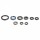 Комплект семеринги за двигател -ATHENA- Yamaha WR 400 1998-2002, WR 450 2003, YFZ 450 2004/2012-2013, YZ 400 1998-1999, YZ 426 2000-2002, YZ 450 2003-2005