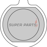 Накладки -FERODO- FDB220P, Kawasaki Z 1000 ST / 1300A, Z/ZG 1300A DFI 1979-1987