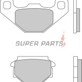 Накладки -FERODO- FDB828ST, Adly ATV, Aprilia ETX / MX / Pegaso / RX / SX / Tuareg, Beta Alp / M4, Buell Cyclone / Lightning / Thunderbolt, Husqvarna CR / TE / WR, Kawasaki KLE / KLR / KX, MZ Baghira / Mastiff, Peugeot / PGO / Piaggio scooters, Sachs XTC