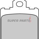 Накладки -FERODO- FDB624AG, Aprilia AF1/RS/Tuono 50, Climber 240, Cagiva Aletta/Elefant/W8 50-200, Derbi GPR 50-75, Fantic 50-125, Garelli GTA 125, KTM SX 60-65, Laverda/HRD/Malanca 125