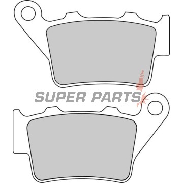 Накладки -FERODO- FDB2005SG, Aprilia ETV Caponord / Pegaso, BMW C / C1 / F / S, Ducati Monster / Scrambler, Gas Gas EC / MC, Honda CB / NX / SLR, Husaberg FE / FC, Husqvarna CR / SM / TC / TE / WR, KTM Duke / EXC / LC4 / SX / Super Duke, Triumph Street Tr