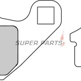 Накладки -FERODO- FDB314SG, Aprilia Tuareg 600, Buell M2 / S1 / S3 1200, Gas Gas Enducross 125, Husqvarna CR / TE / WR 125-510, Kawasaki GPZ / KL Tengai / KLE / KLR / KX / ZR 250-650, Kymco CK1 125, Suzuki GT 80 1981-2015
