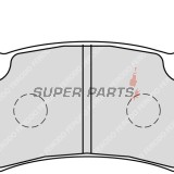 Накладки -FERODO- FDB2236SG, Alfer 250, Aprilia MX/Mana/Pegaso/RST, ATK Cross/Enduro, BMW G450X/HP2, Ducati Monster, Gas Gas EC, Husqvarna SM/TE/WR, KTM Adventure/EXC/SX, Moto Guzzi Stelvio, Yamaha TT/Majesty