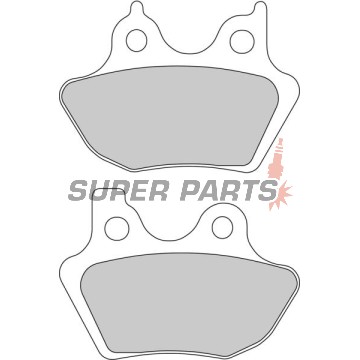Накладки -FERODO- FDB2097P, Harley Davidson XL 1200C Sportster Custom / XLH 883 Sportster Hugger 2000-2003