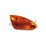 Стъкло за мигач -VICMA- преден ляв, черен (опушен), MBK YQ Nitro 50/100 F1/Jaguar/Naked, Yamaha YQ Aerox 50 Ultimate/Tech3/Toyota 1997-2006