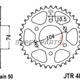 Заден пиньон -JT- JTR481,42, 42 зъба, стоманен, Kawasaki Z 650 1977-1980