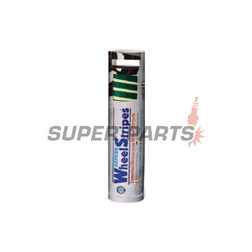 Стикери за джанти -OXFORD- Wheel Stripes 7mm, флуоресцентно зелени