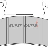 Накладки -FERODO- FDB2114P, CBR600F/600RR/Fireblade, VTR1000SP1/SP2 (1998-2012)