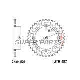 Заден пиньон -JT- JTR487,47, 47 зъба, стоманен, Kawasaki BJ 250 1994-1999, KL 650 1989-1991, KLE 500 1991-2007, KLR 650 1987-2015, KLX 650 1993-1996
