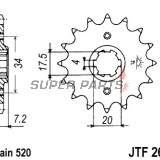 Преден пиньон -JT- JTF266,13, 13 зъба, Honda CBX 250 1984-1986, CR 125 1979-1985, 1987