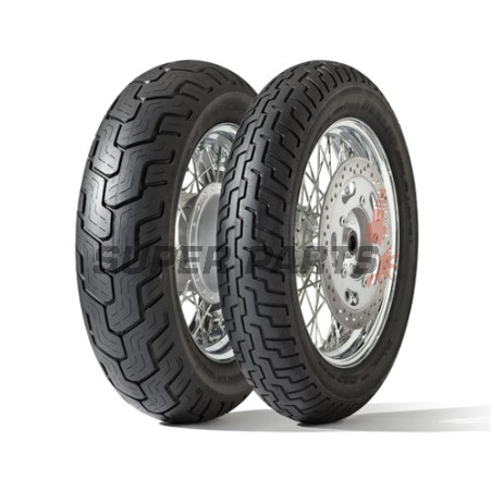 Предна шосейна гума -DUNLOP OPONY- 3.00-18, D404