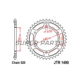 Заден пиньон -JT- JTR1490,43, 43 зъба, стоманен, Kawasaki EN 500 1990-2009, W 800 2011-2016, ZX-4 400 1988, ZX-6R 600 1996-1997, ZXR 400 1988-1989