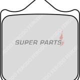 Накладки -FERODO- FDB2120ST, Aeon Overland 125/180, Arctic Cat DVX 90, Cagiva Canyon/Elefant/Navigator, CAN-AM Commander/Maverick 800/1000, Kawasaki Ninja/Brute Force/Teryx 125-800, Suzuki Burgman/DR Big/LT-R 200-800, Triumph Tiger/Daytona 750-1200, Yamah