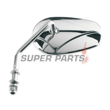 Огледало -VICMA- VIC-E412D, дясно, Harley Davidson Road King/Electra Glide/Street Glide/Road Glide/Softail/Dyna/V-Rod/Sportster 883-1803, 2003-2011