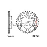 Заден пиньон -JT- JTR502,44, 44 зъба, стоманен, Kawasaki GPX 750 1987-1988, GPZ 1100 1995-1998, GPZ 750 1987, GPZ 900 1984-1996, ZR 1100 1997-1998, ZX 1000 1988-1990, ZX 1100 1990-2001, ZZR 1100 1990-2001