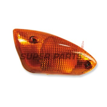 Мигач -VICMA- преден ляв, черен (опушен), MBK Nitro/YQ 50 F1/Naked/Assistance, Yamaha Aerox/YQ 50/100 L/R/Race/Rossi Replica 1999-2017