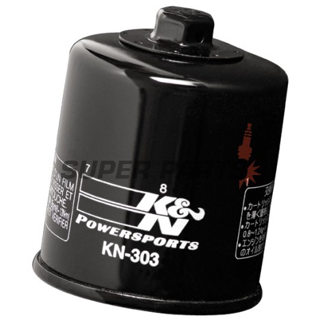 Маслен филтър -K&N- KN-303, със 17мм гайка за лесно развиване