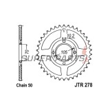 Заден пиньон -JT- JTR278,34, 34 зъба, стоманен, Honda CB 250/360 1973-1977, CB 350 1969-1977, CJ 360 1978
