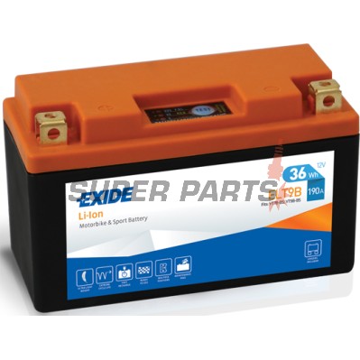 Акумулатор -EXIDE- ELT9B, 42Wh (3Ah), 12V, Lithium-ion