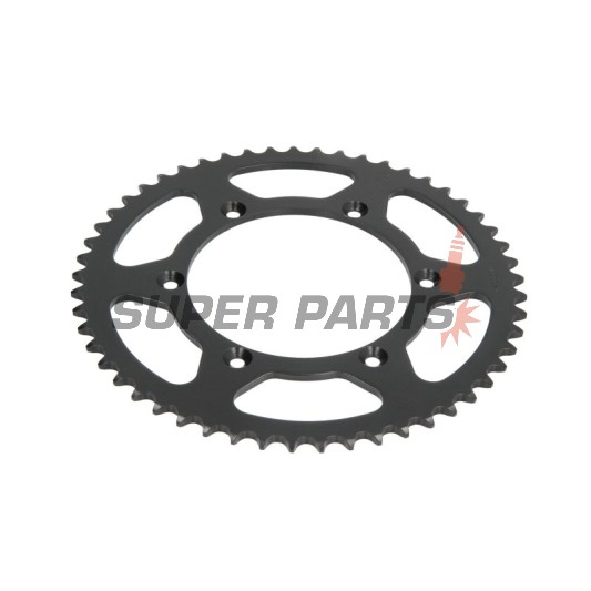 Заден пиньон -JT- JTR822,53, 53 зъба, стоманен, Betamotor RR 250/400/450 2005-2012, RR 520 2010-2014, RR 525 2005-2009, RR Enduro 250/450/525 2005-2008, RR Enduro 350 2012, Cagiva WMX 125/250 1989-1992, Gas Gas EC 125/300 2000-2012