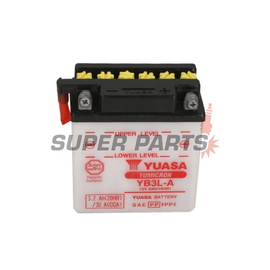 Акумулатор -YUASA- YB3L-A, 3Ah 12V