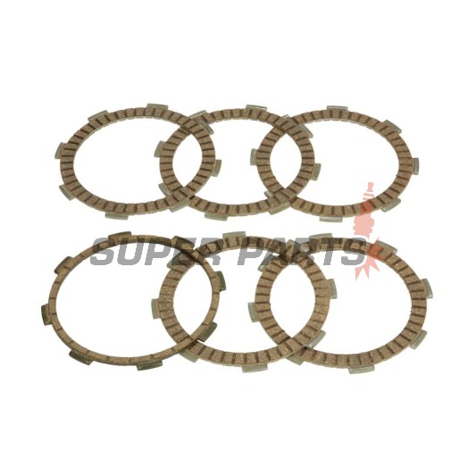 Съединител комплект (дискове) -FERODO- FCD0696, Honda CRF 150F/230F, Kawasaki KMX 125, KTM Duke 200, KTM RC 200