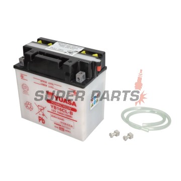 Акумулатор -YUASA- YB16CL-B, 20Ah 12V