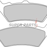 Накладки -FERODO- FDB2006ST, Aprilia ETV / Pegaso / RS, BMW C1 / F / R, Ducati Diavel / GT / Sport / xDiavel, Honda CB / FX / NT / NX / SLR, KTM Adventure / Super Enduro, Moto Guzzi / Moto Morini, Triumph Rocket / Thunderbird 125-2300 1990-2022